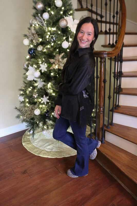 Sake Of Truth Black Blouse