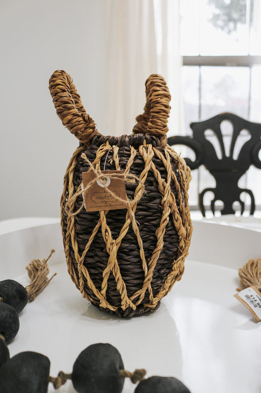 Wicker Two Tone Baskets - 3 Sizes