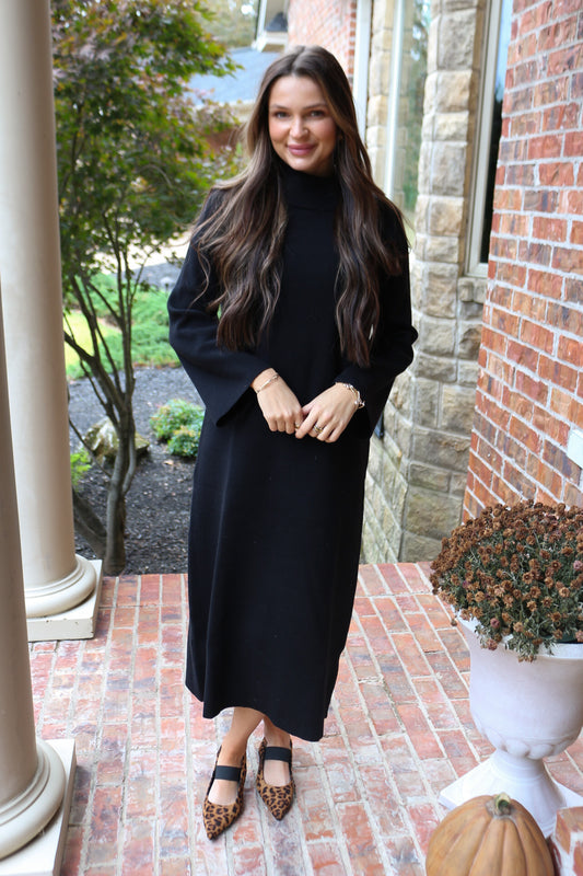 Things Can Change Sweater Maxi Dress -2 Colors