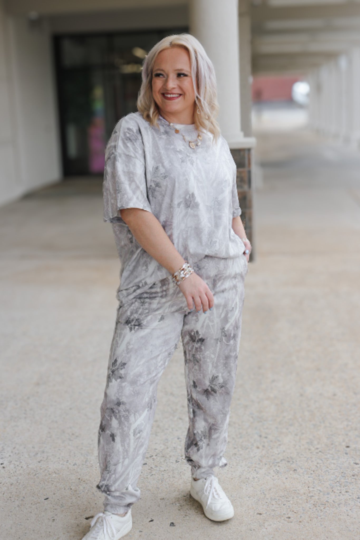 Birdie Oversized Camo Tee -2 Colors