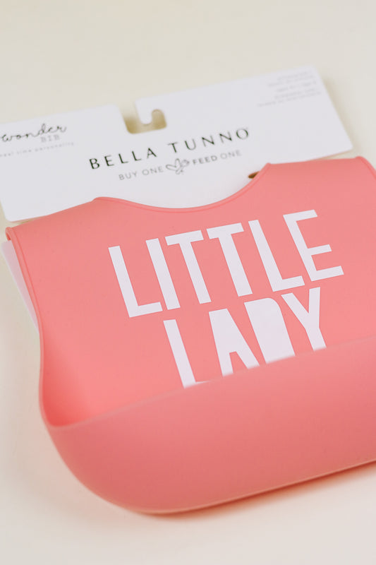 Little Lady Silicone Bib