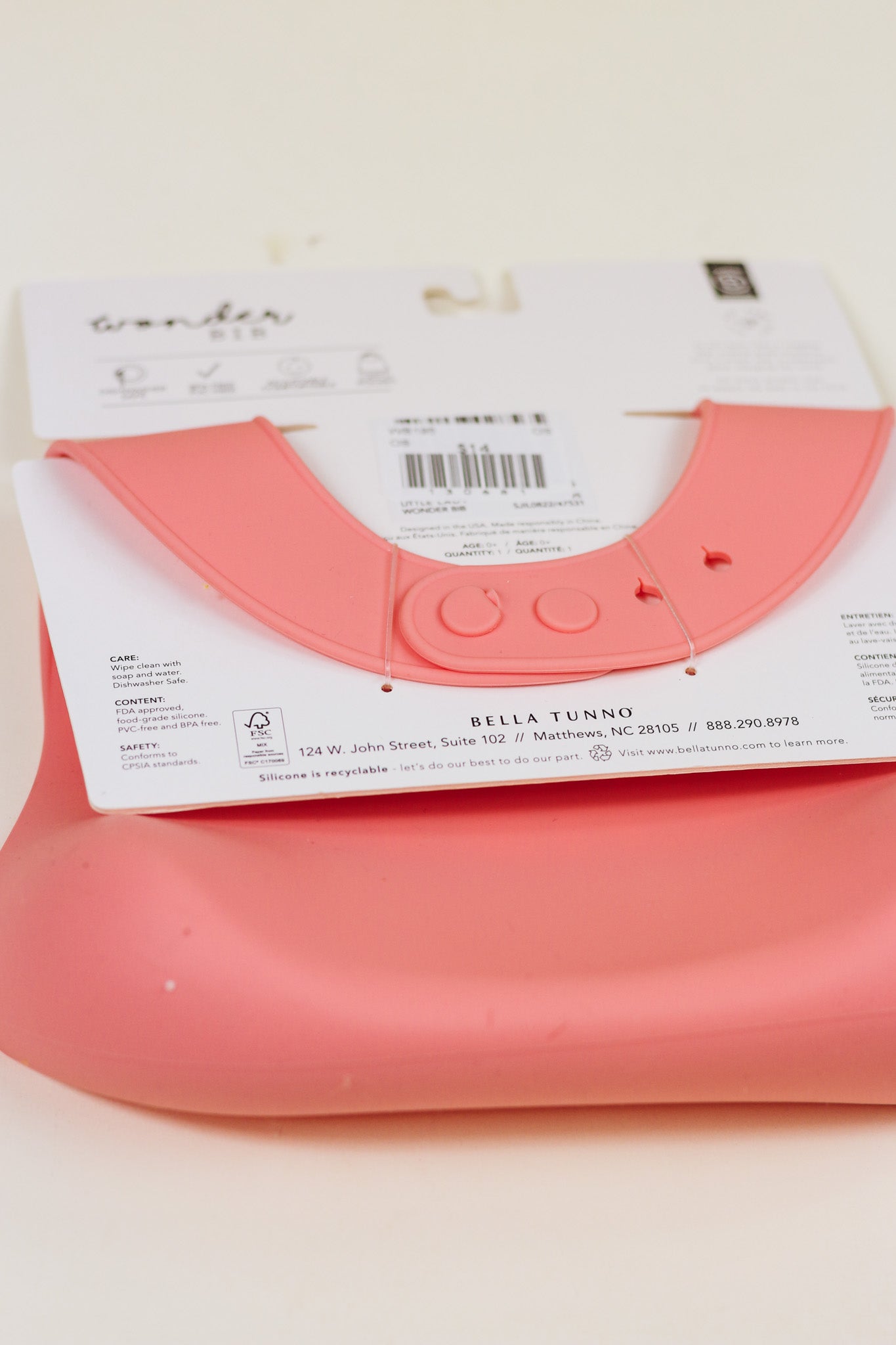 Little Lady Silicone Bib