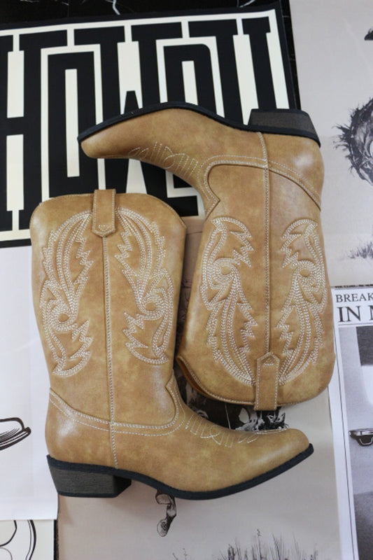 Matisse Gaucho Natural Western Cowboy Boot