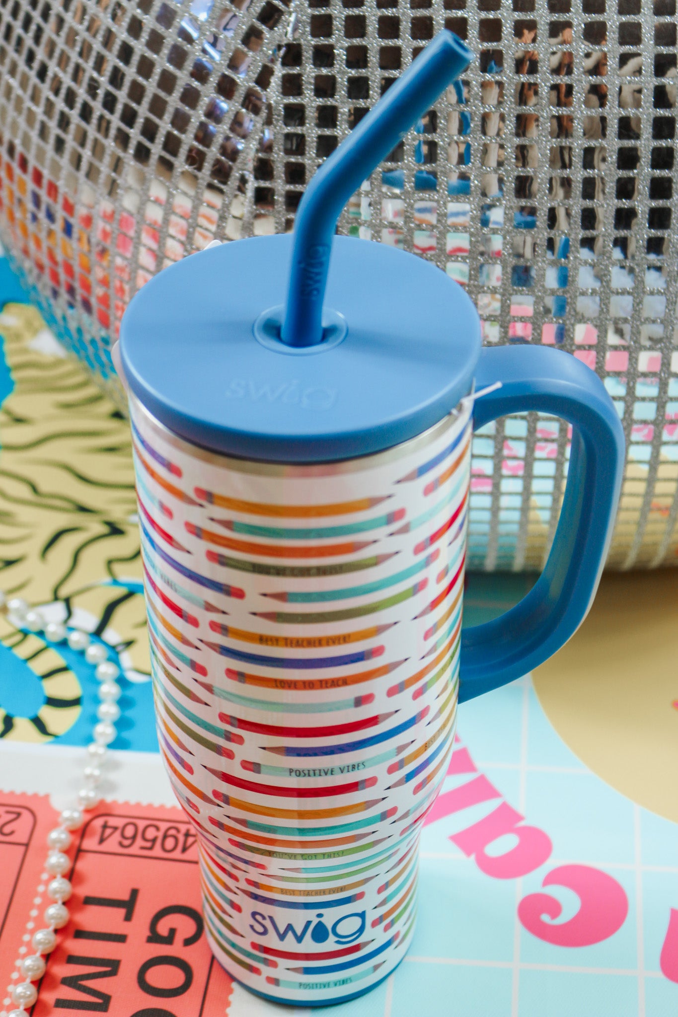 Teacher Life Mega Mug 30oz Swig