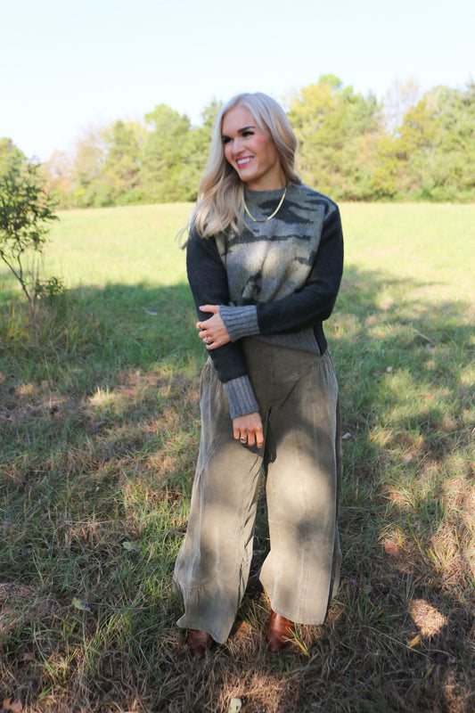 True To Myself Corduroy Pants -2 Colors