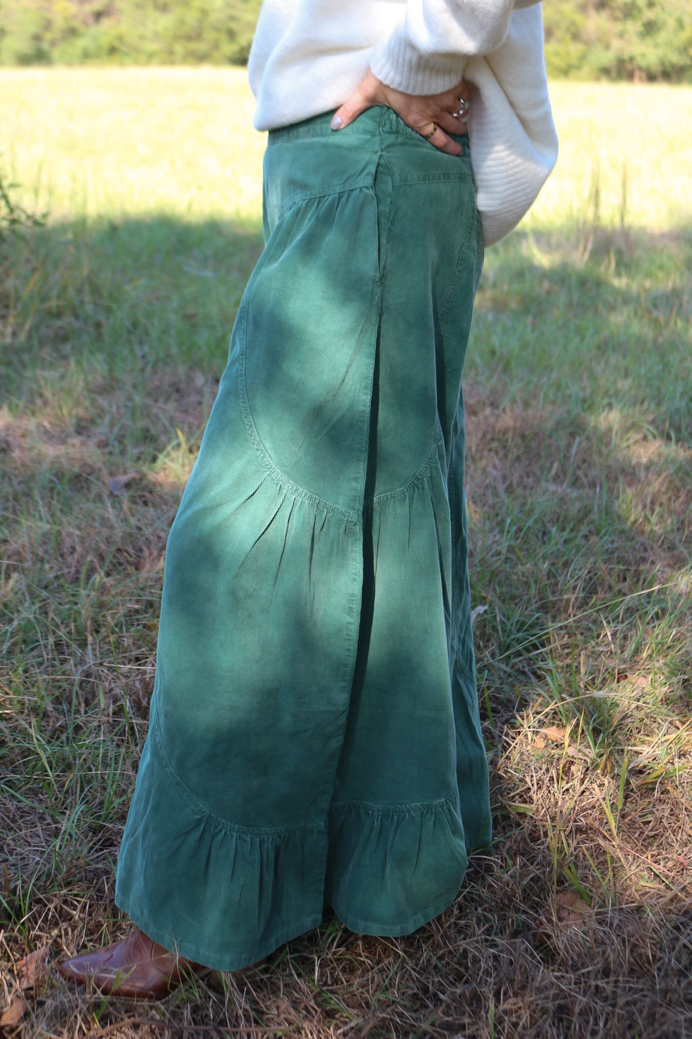 True To Myself Corduroy Pants -2 Colors