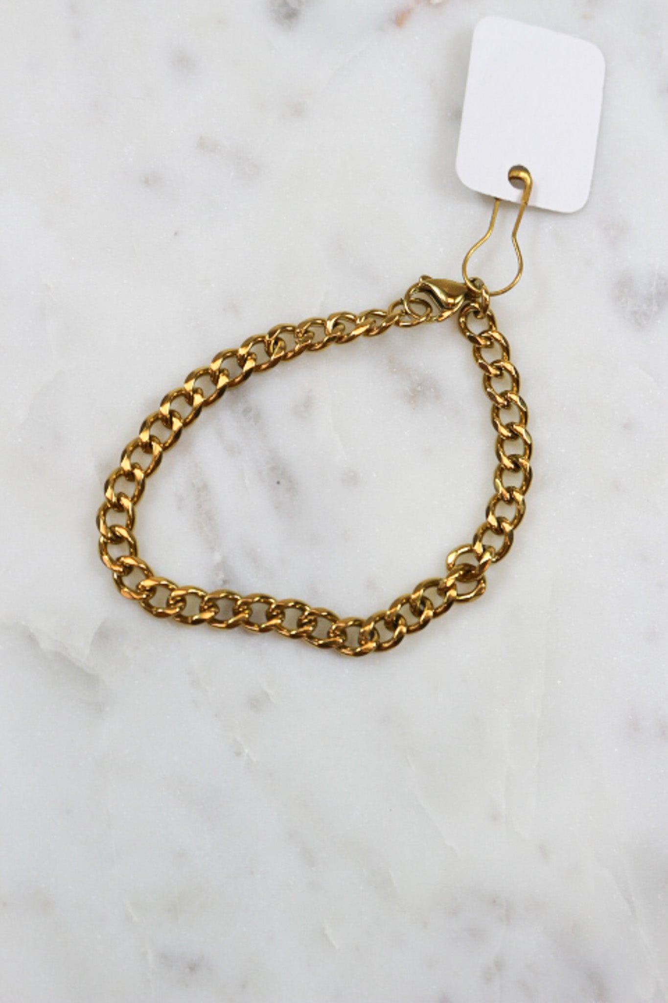 Inspire Designs Gold Chain Link Bracelet