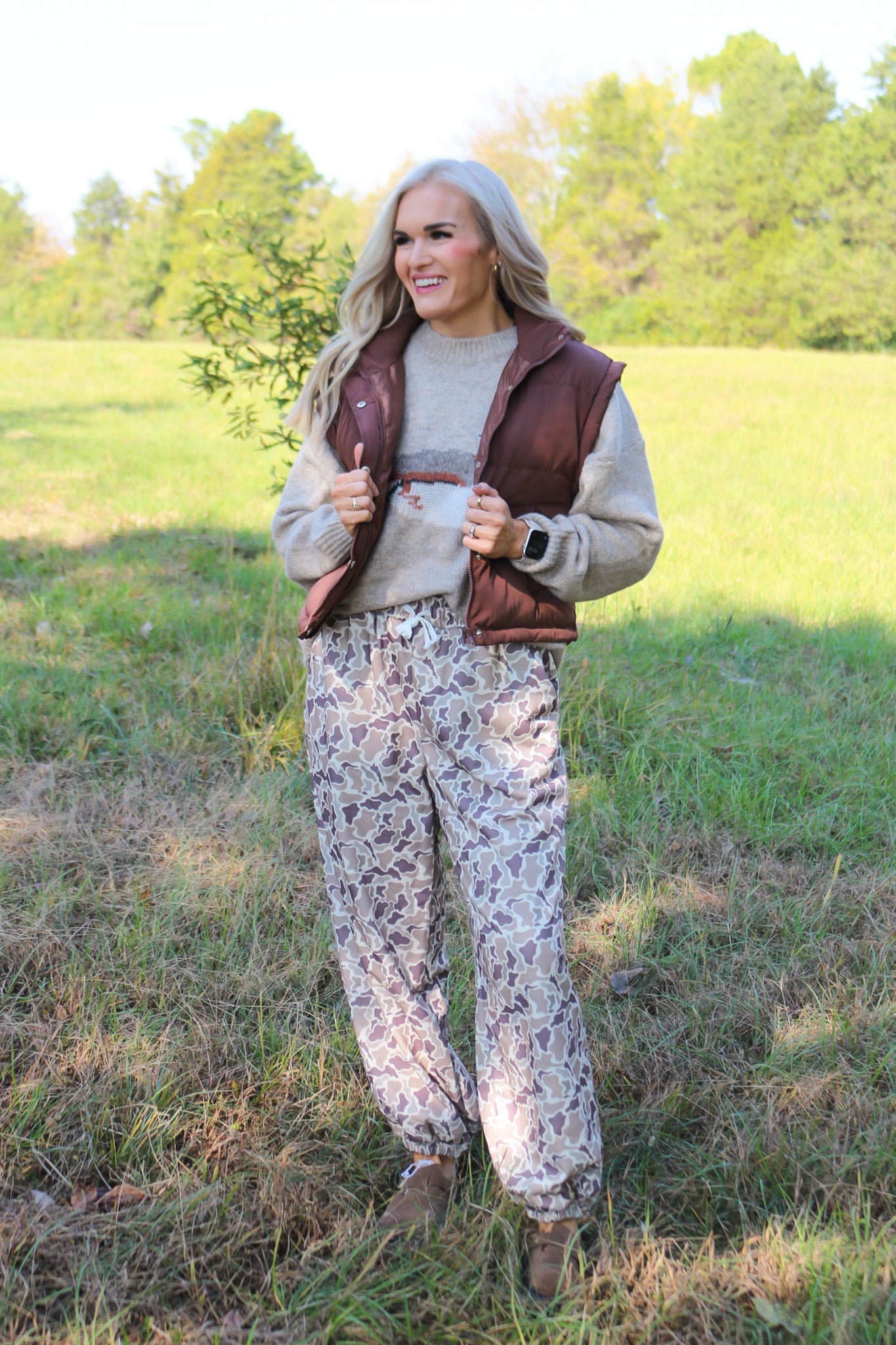 Women's Camo Cloud Joggers