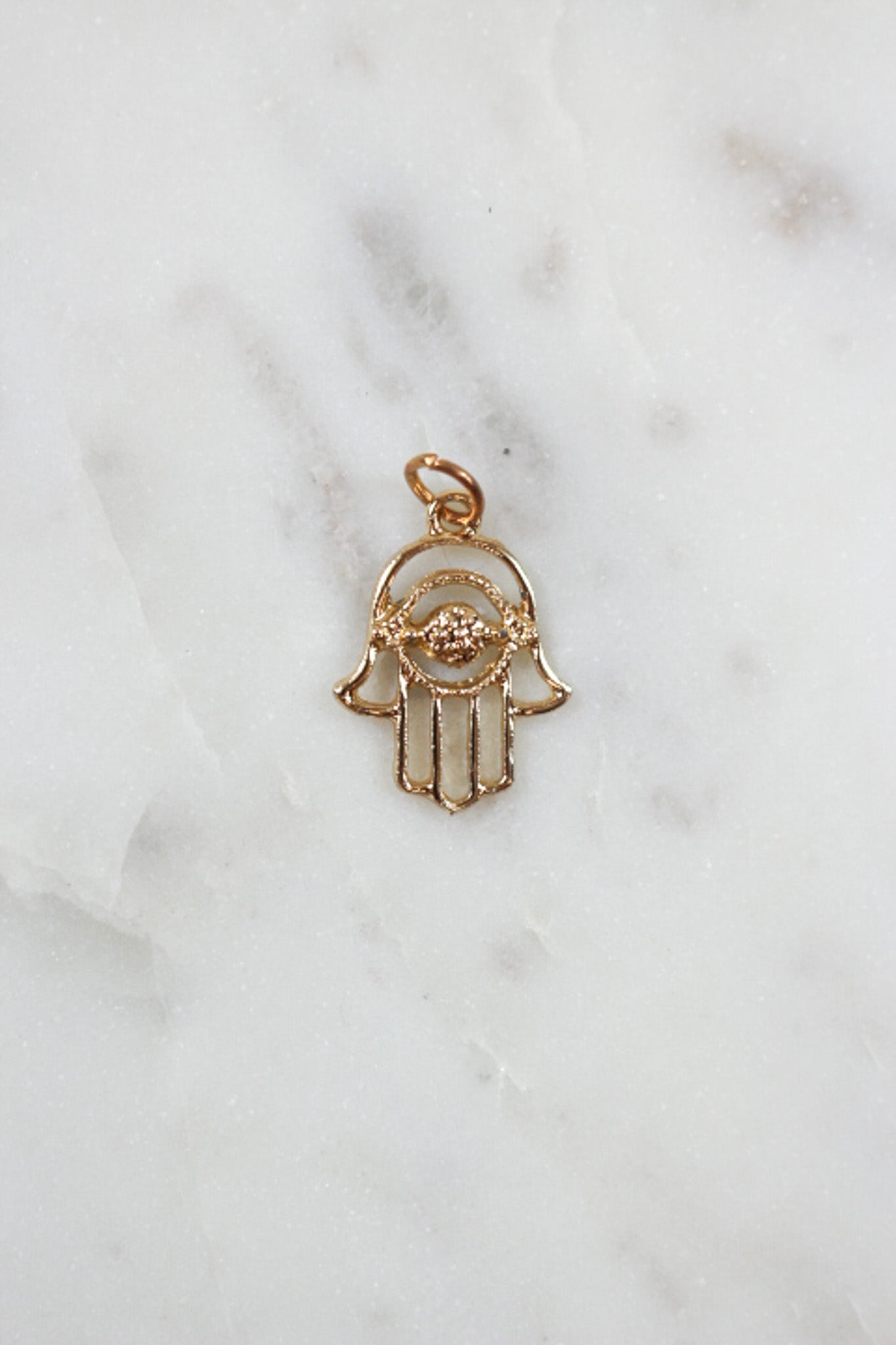 Gold Hand Charm