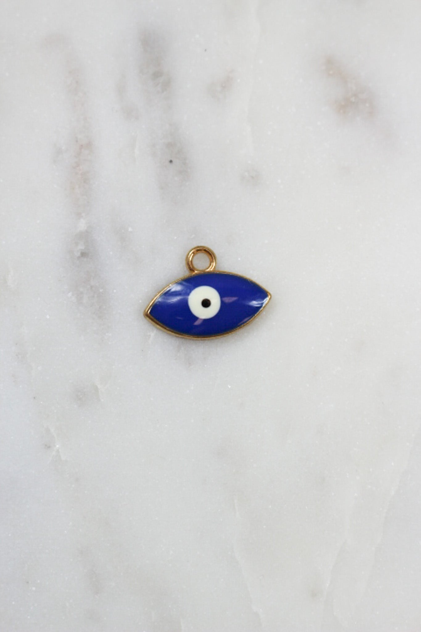 Solid Blue Eye Charm