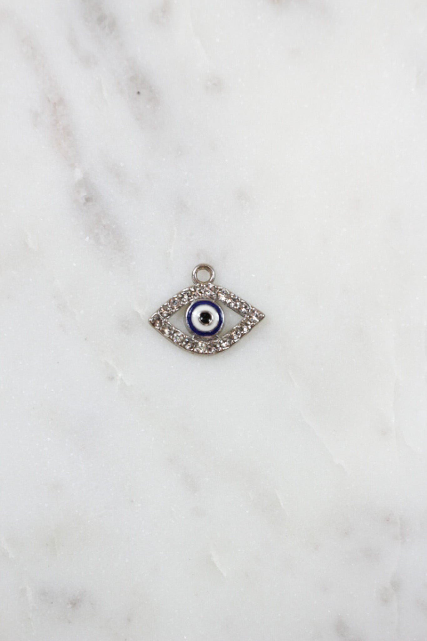 Rhinestone Eye Charm