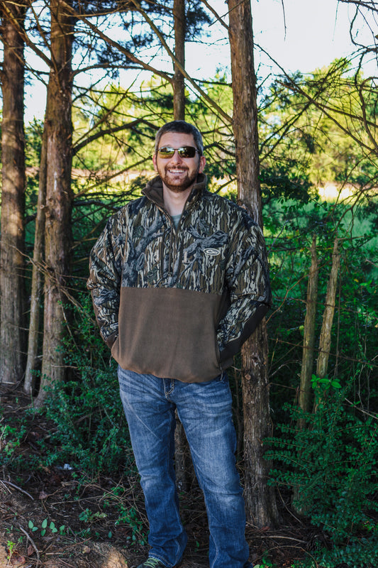 Drake MST Guardian Camo Flex Fleece 1/4 Zip Jacket -2 Colors