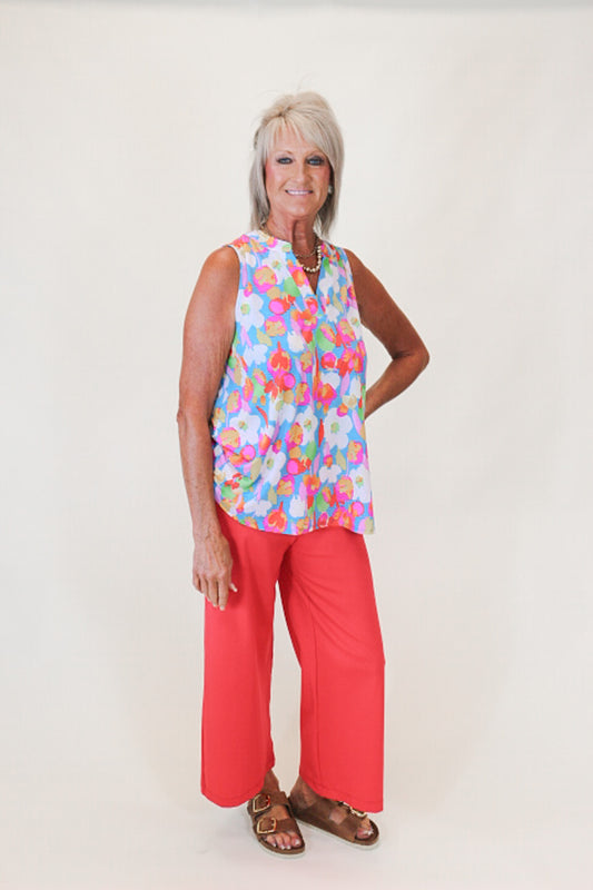 Through The City Cropped Pants -3 Colors