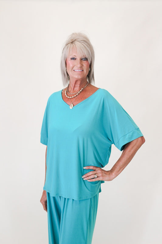 Cabana Travels Solid Pant Set -2 Colors