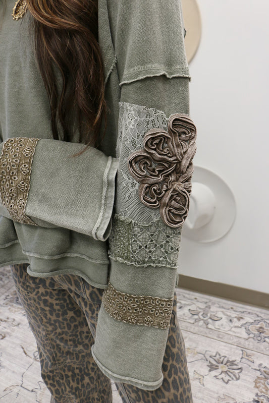 Everyday Living Faded Olive Top