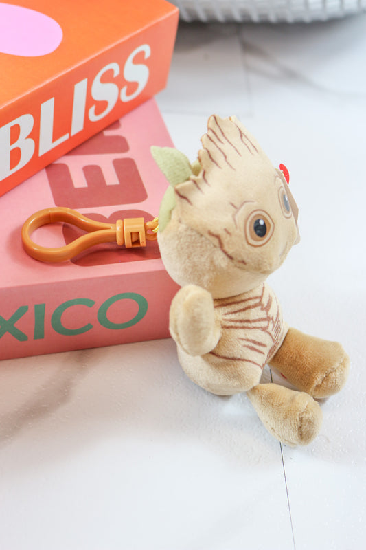 Groot Beanie Baby Clips