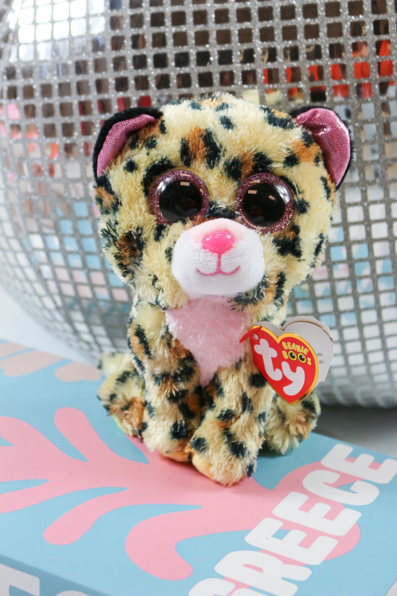 Livvie Leopard Beanie Baby