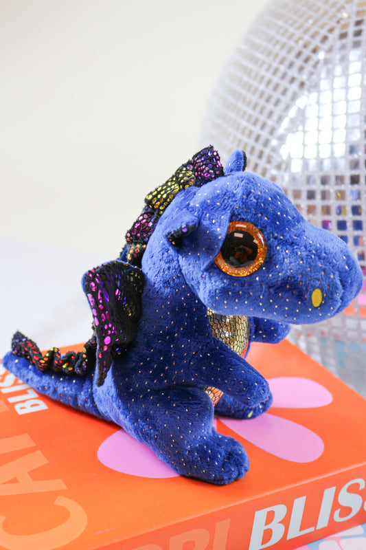 Saffire Dragon Beanie Baby