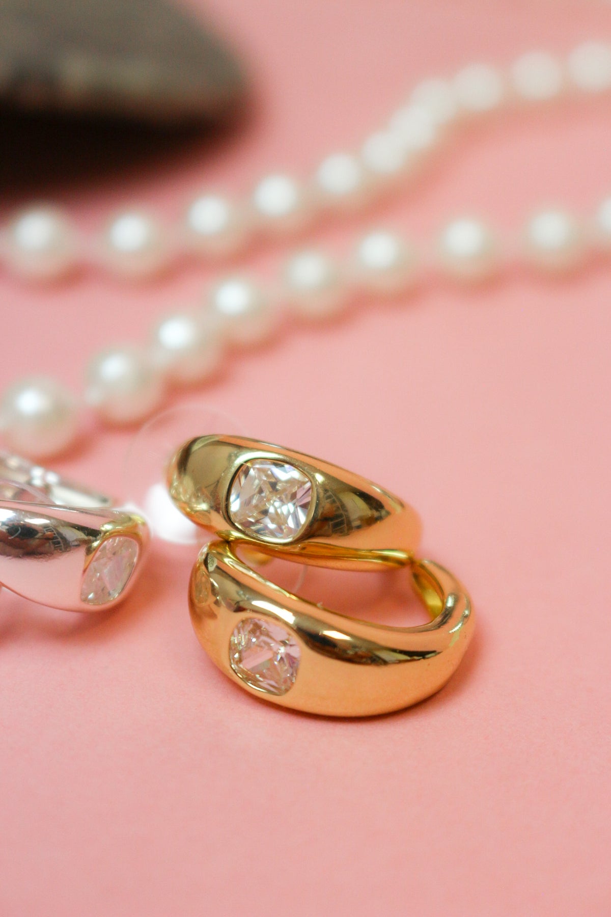 Charlie Paige Amelia Gem Stone Earrings