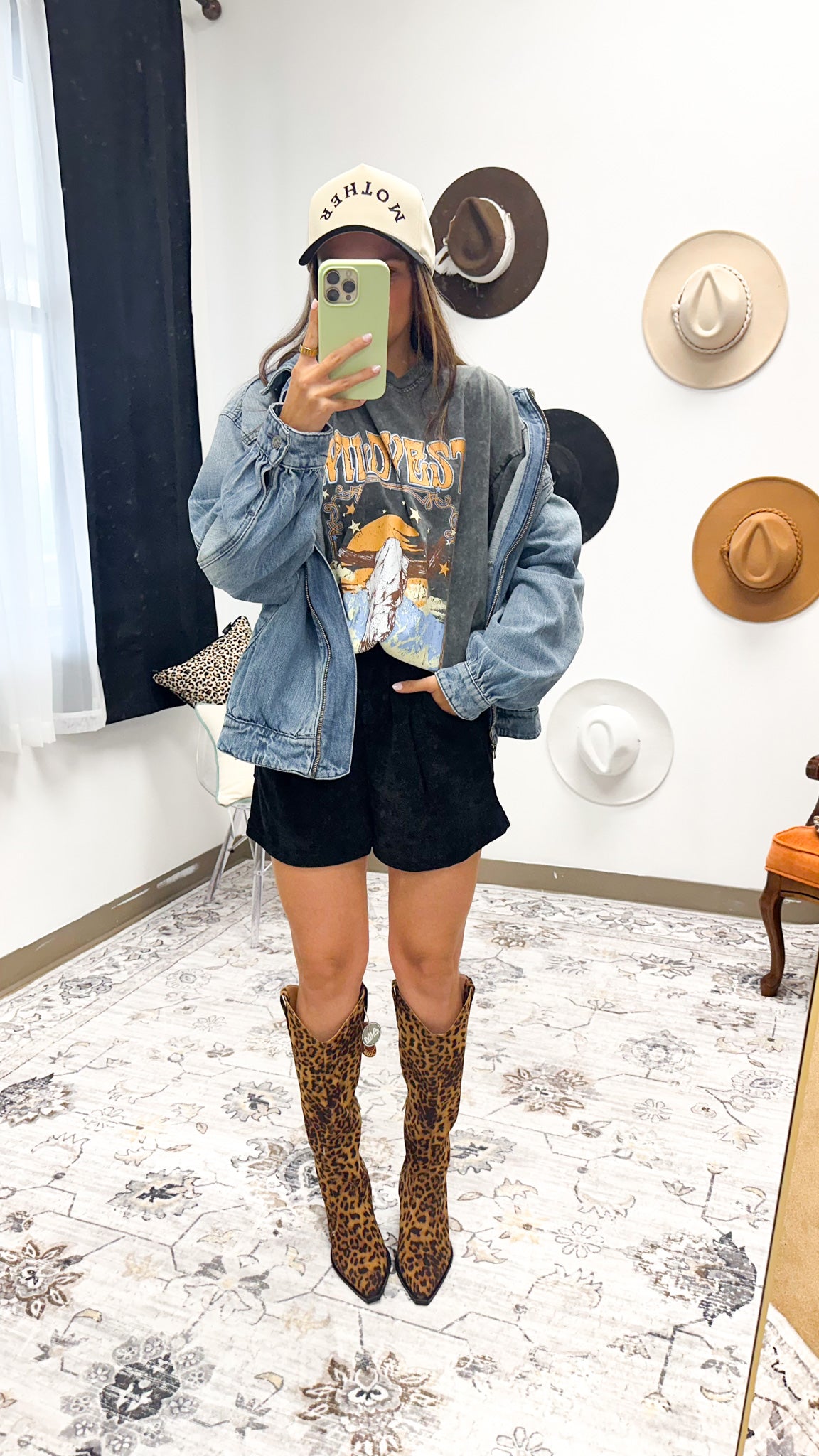 Ariat Cheyenne Denim Candy Bomber Jacket