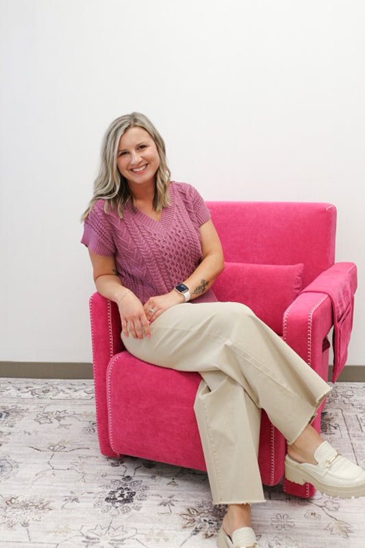 Harvest Glow Tan Corky Wide Leg Jeans