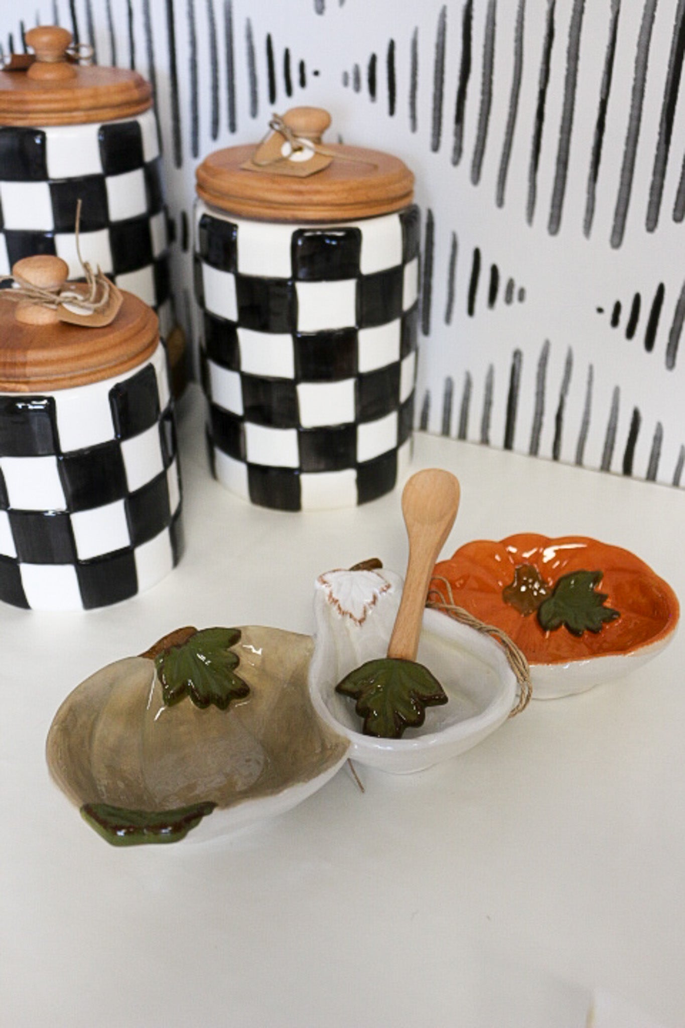 Pumpkin Triple Tidbit Dish