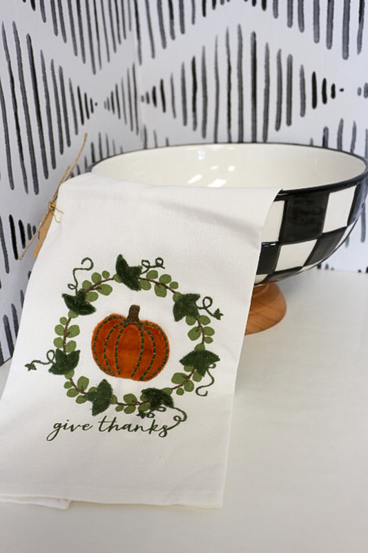 Fall Velvet Hand Towel -3 Colors