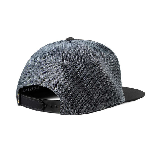 Ariat Work Black Leather Patch Snapback Hat