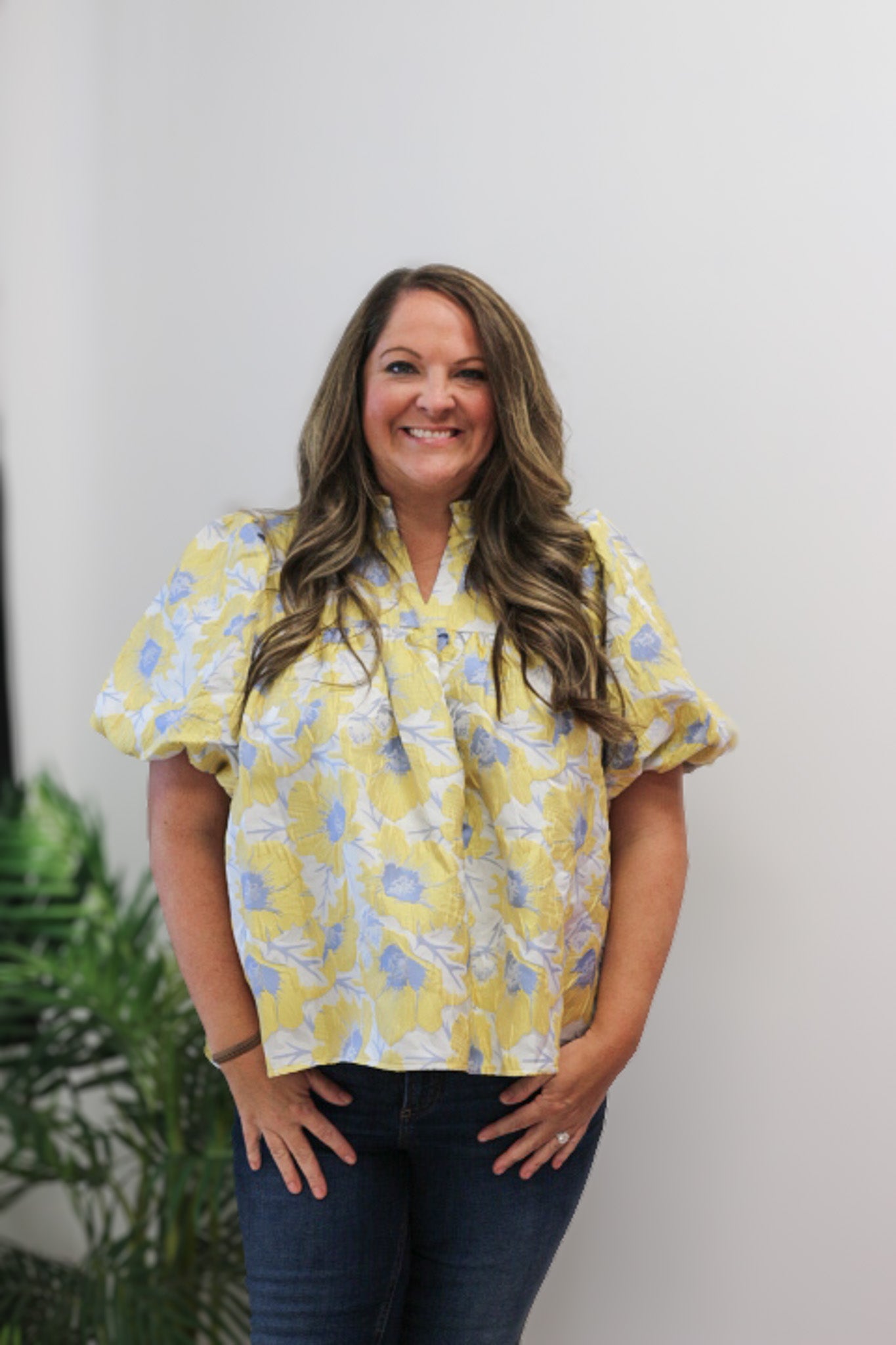 Blossom Beauty Floral Babydoll Blouse -2 Colors