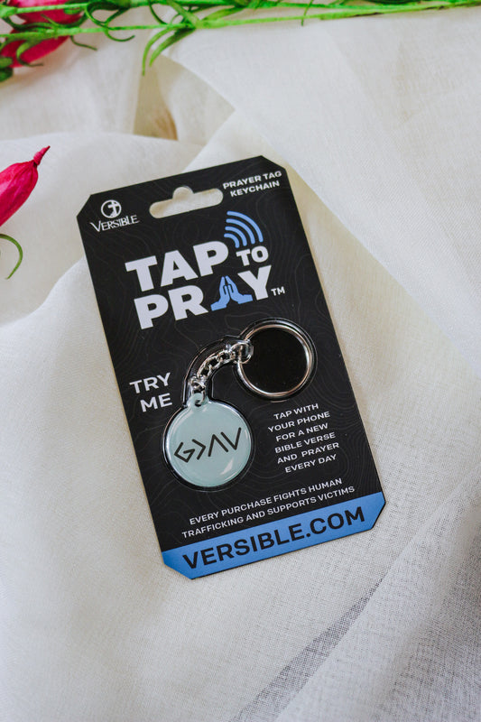 Tap To Pray Keychain - 8 Colors
