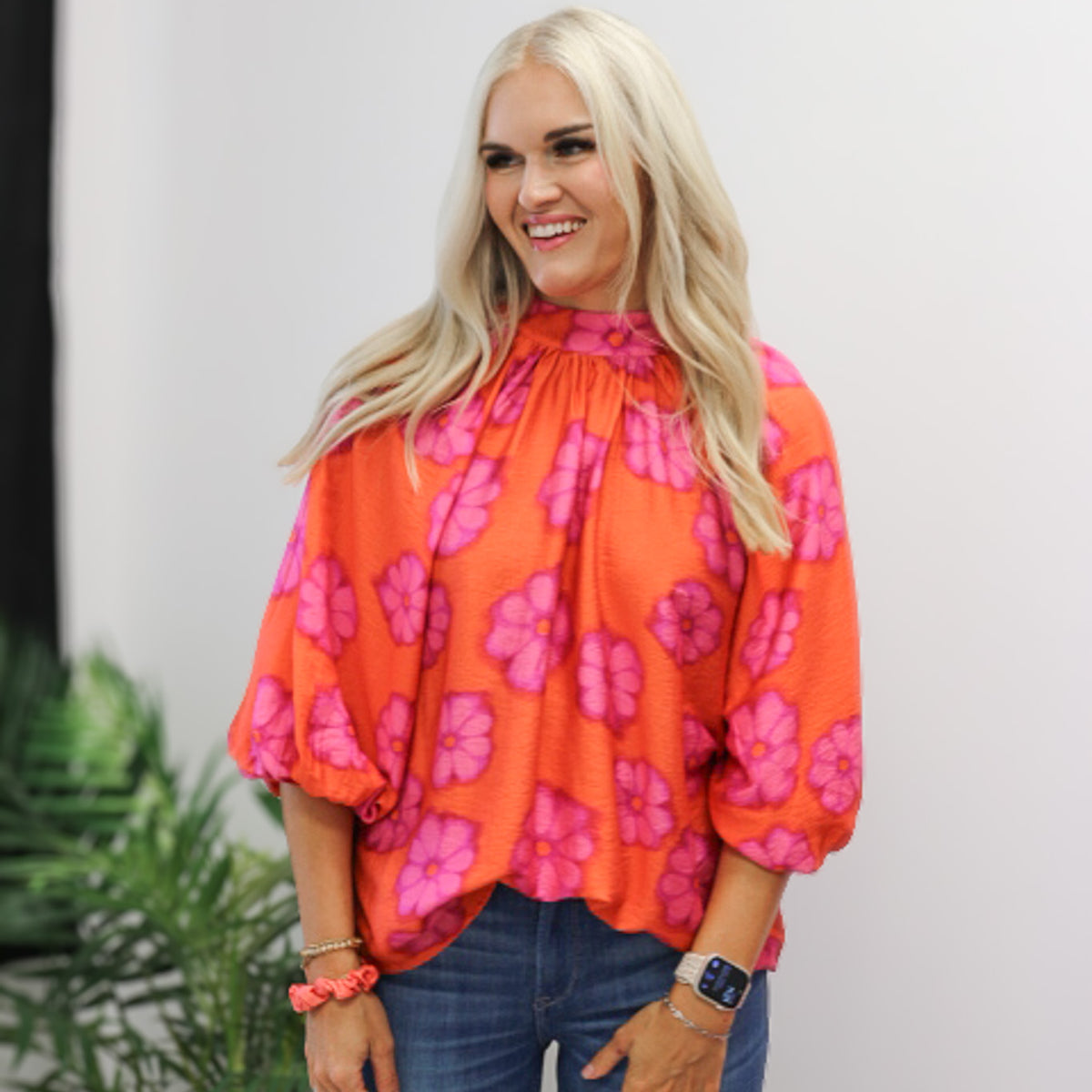 Nice To Know Floral Blouse