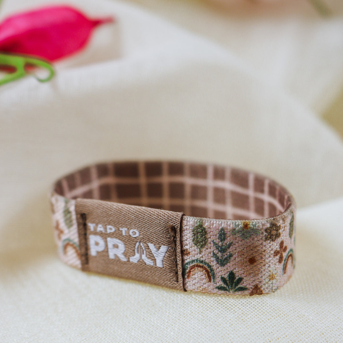 Tap To Pray reversible wristband