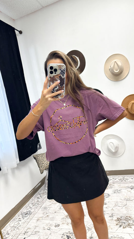 Leopard Berry Dales Graphic Tee