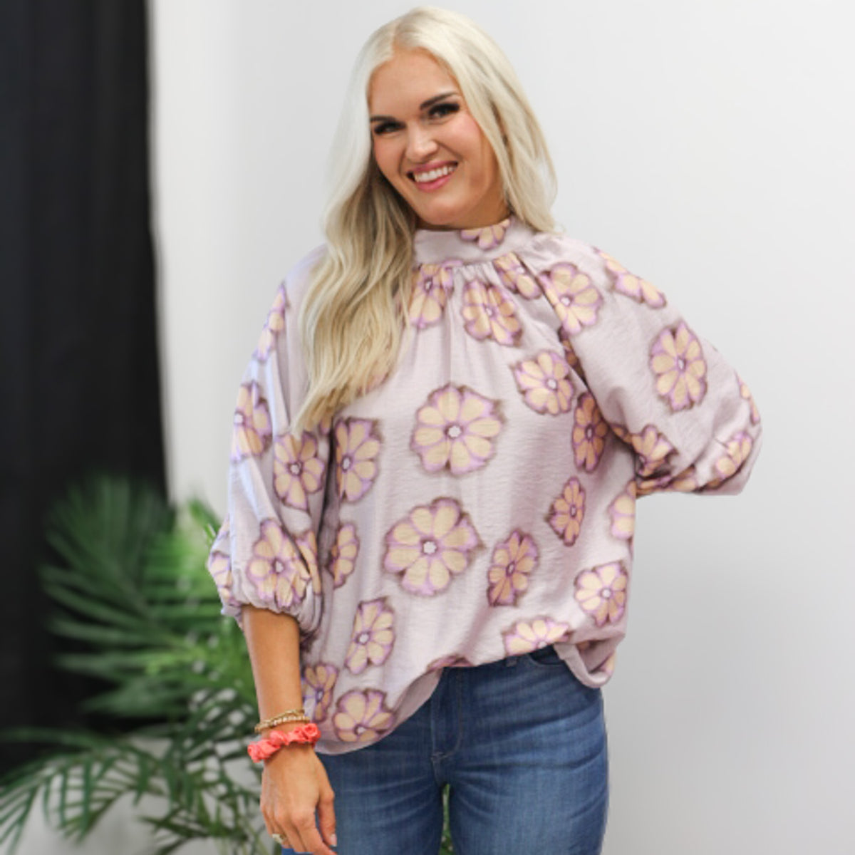 Nice To Know Floral Blouse