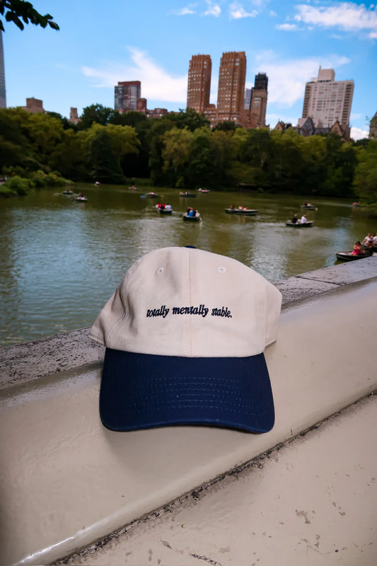 Mentally Stable Navy Hat