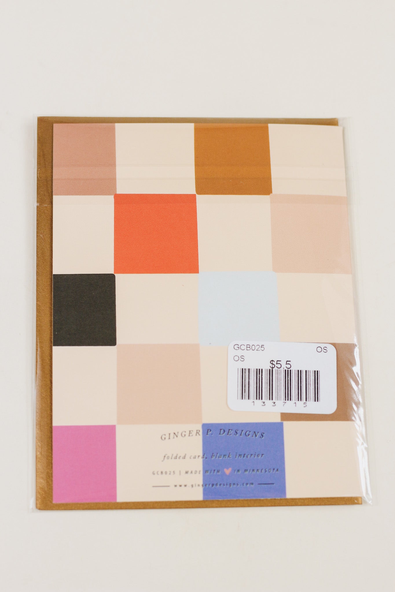 Checkerboard Birthday Greeting Card