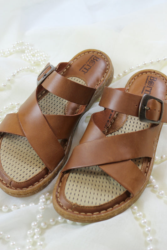 Salas Sport Brown Sandals By Born
