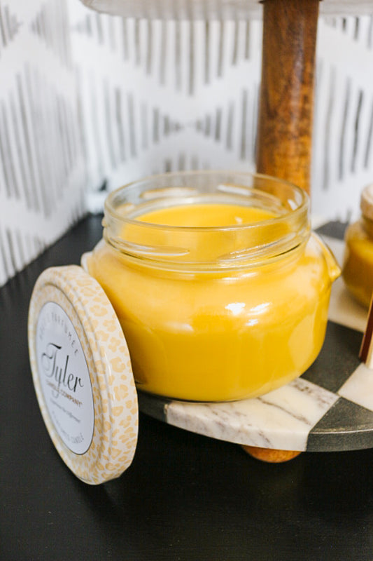 Fleur De Lis Tyler Candle -3 Sizes