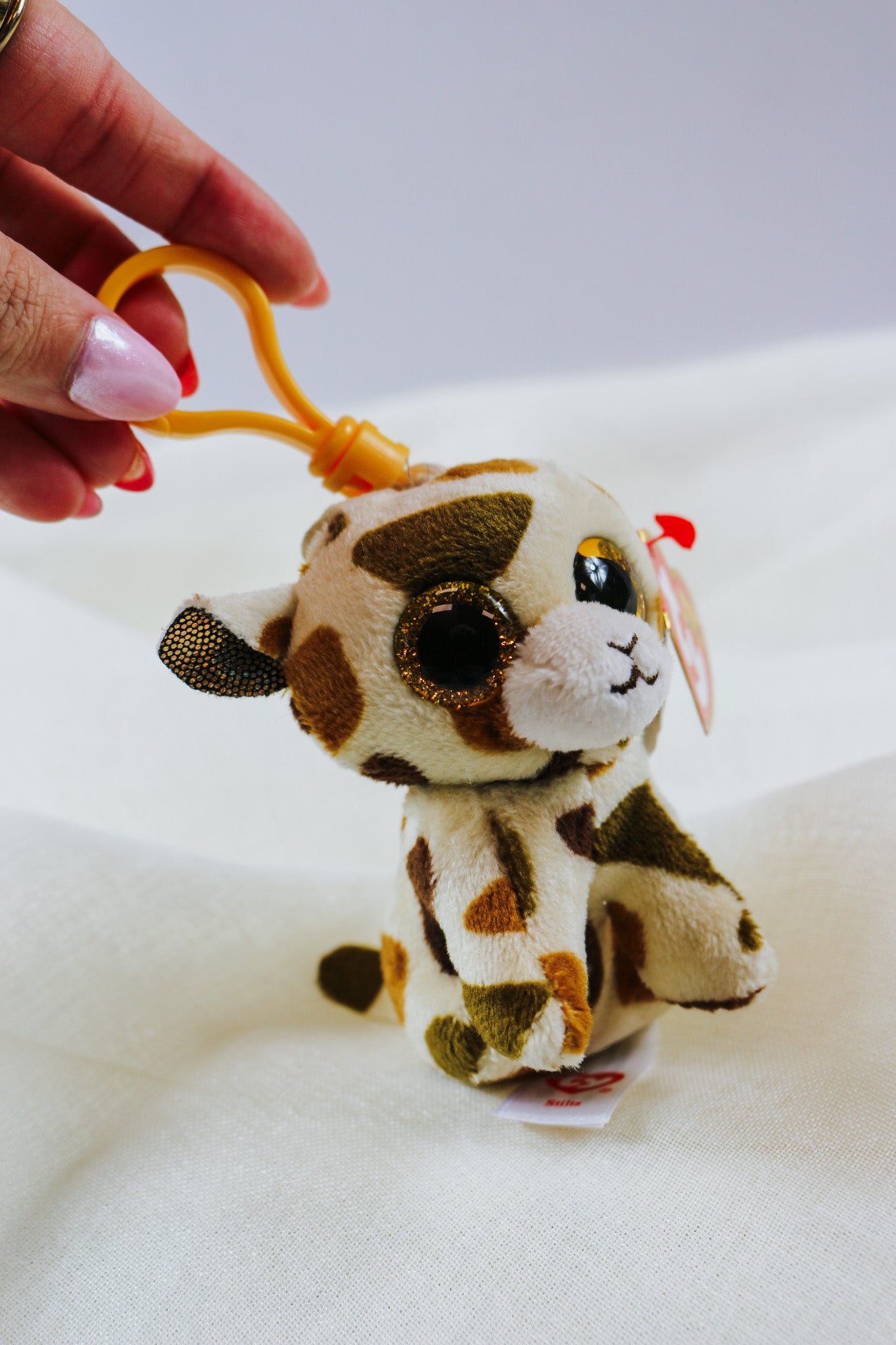 Stilts Giraffe Keychain Beanie Baby