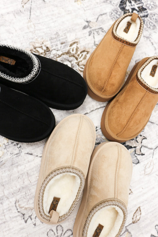 Charlie Platform Slippers -3 Colors