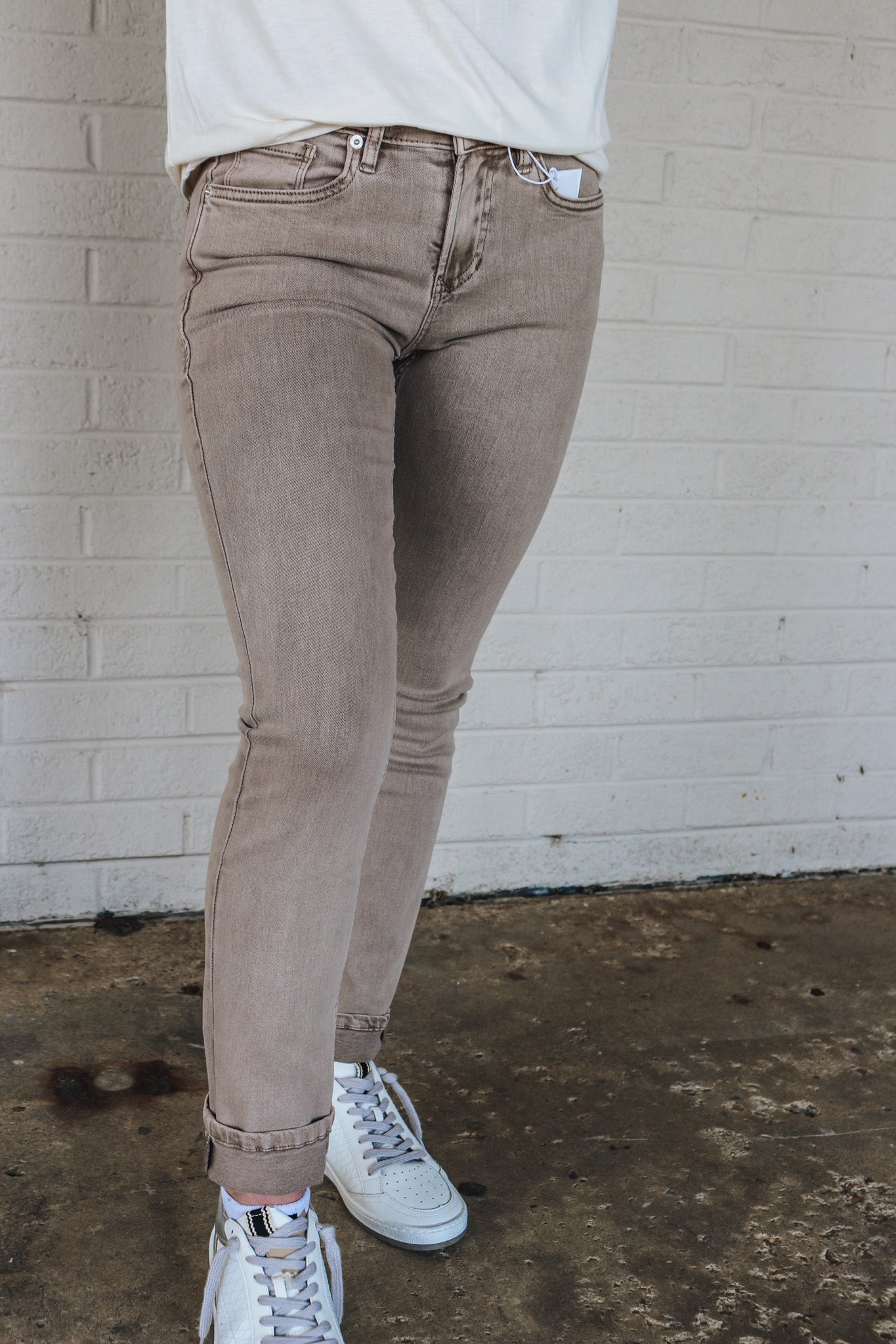 Blaire High Rise Slim Straight Cashmere Dear John Jeans