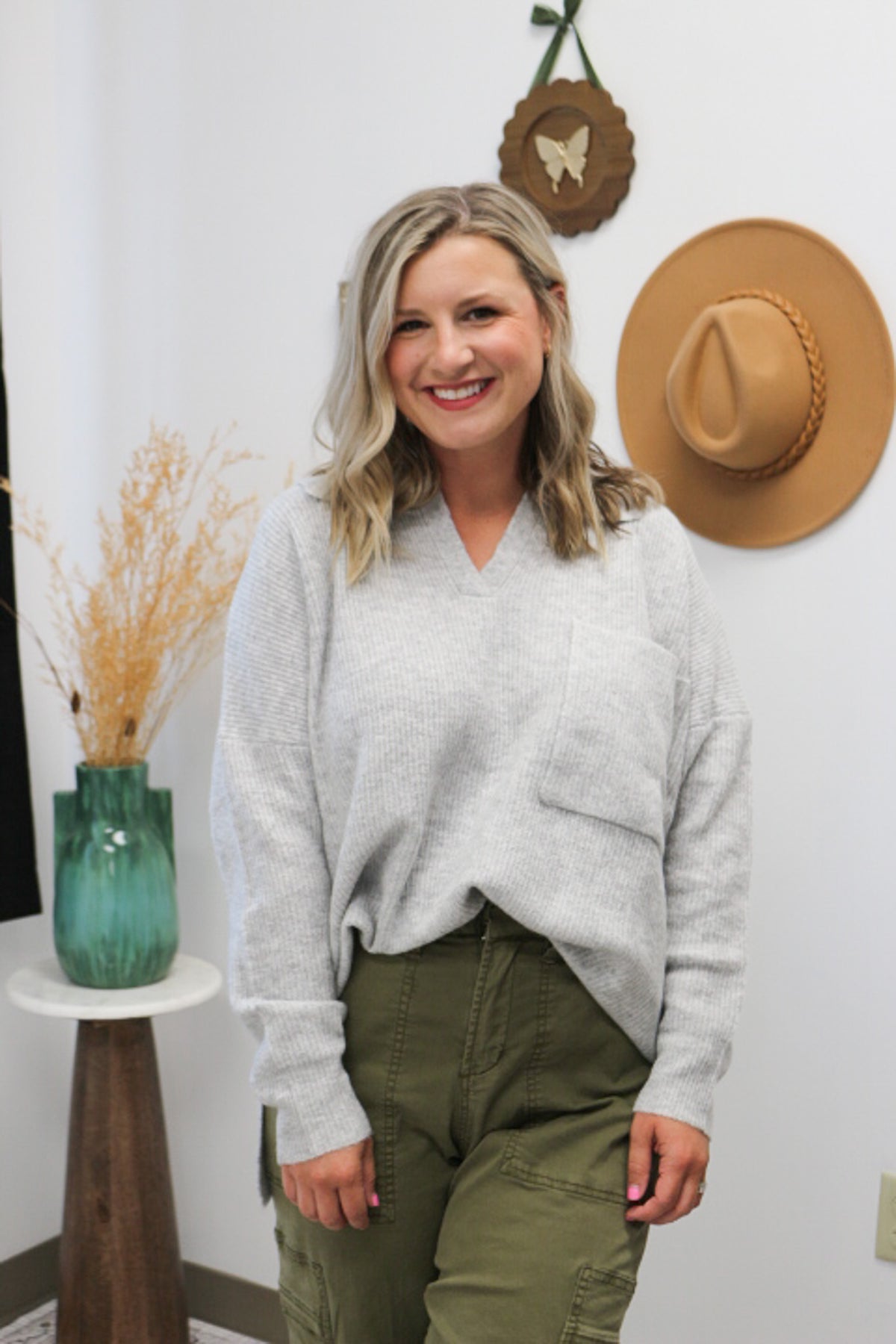Speak Your Side Noa Collared Sweater