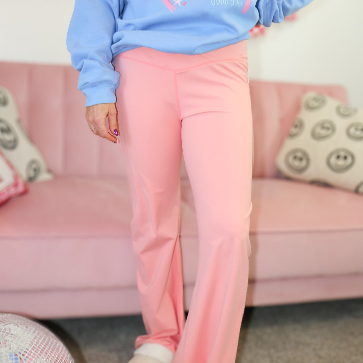 Wishing You The Best Flare Yoga Pants