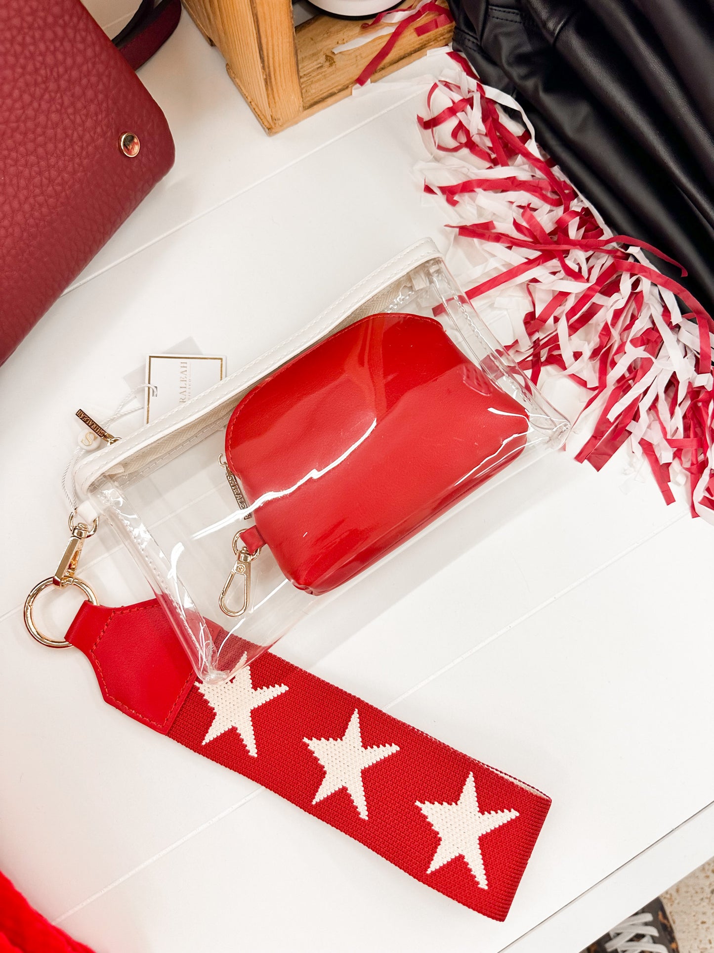 Taylor Mini Clear Wristlet -2 Colors