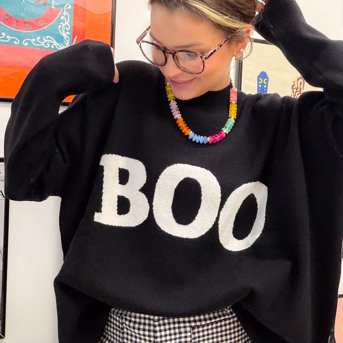 Womens Halloween Sweater