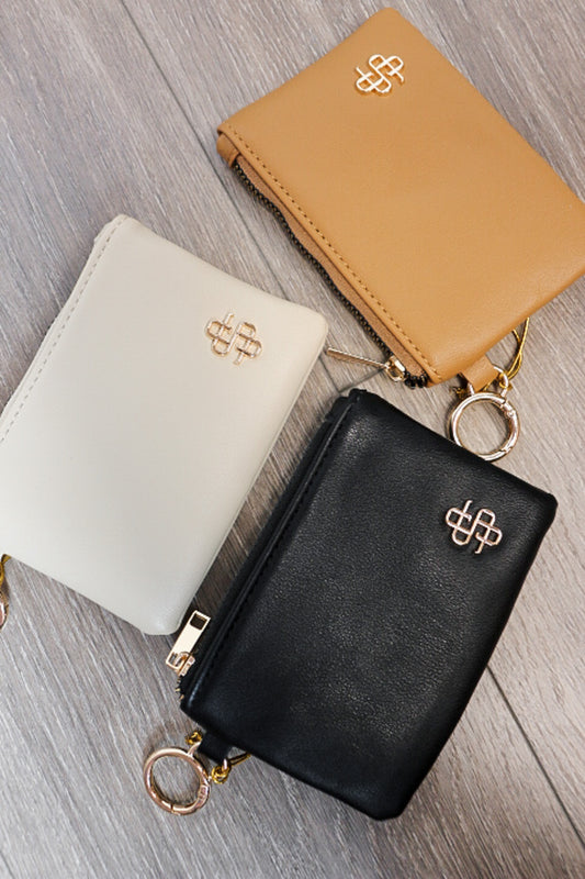 Leather Keychain Pouch -3 Colors
