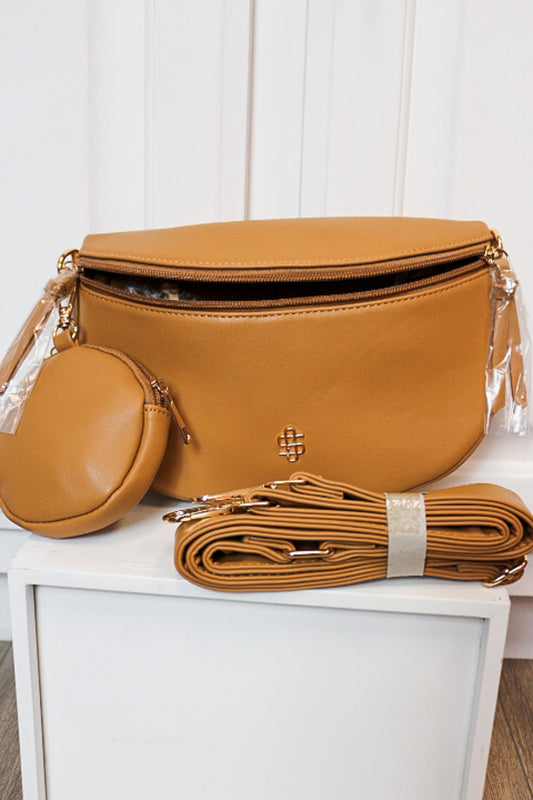 Leather Crossbody Purse -3 Colors