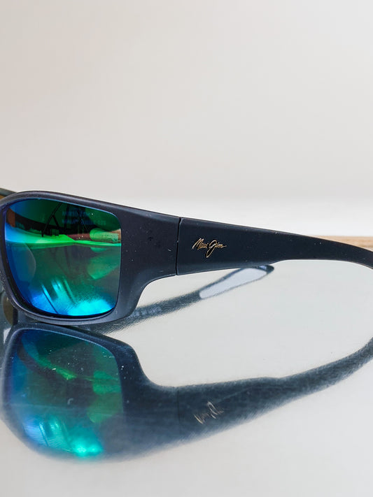 Local Kine Polarized Wrap Sunglass By Maui Jim