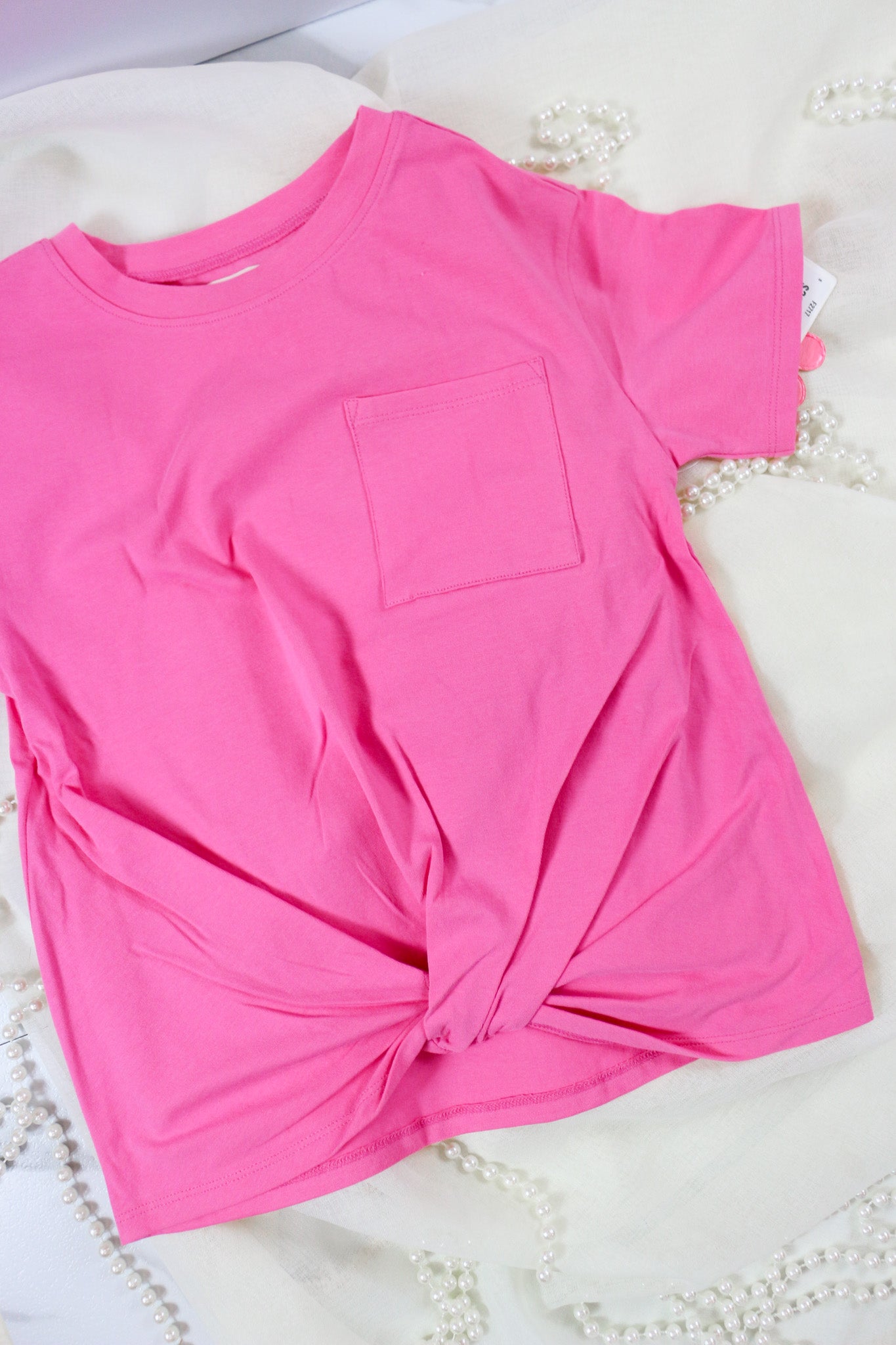 Youth Girls Knotted Top -3 Colors