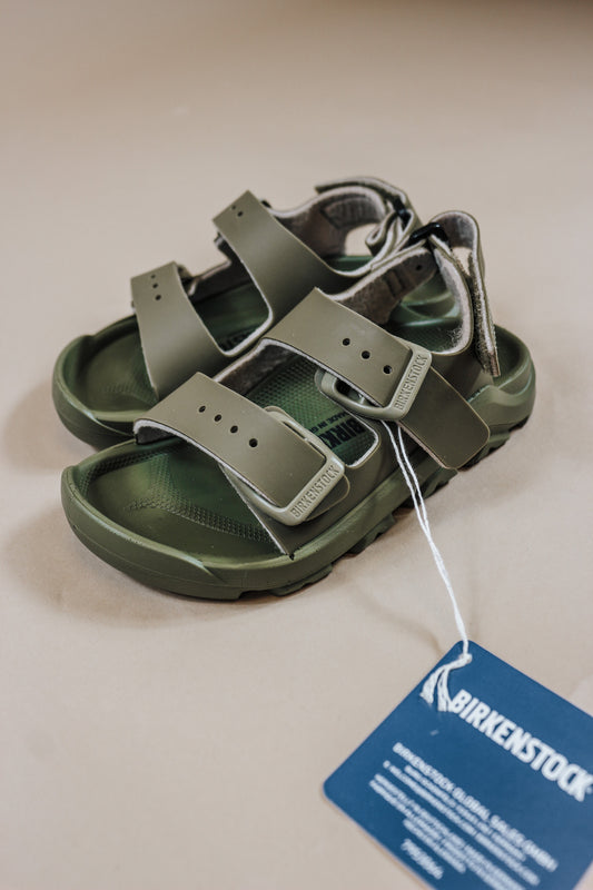 Mogami Faded Khaki Kids Birkenstock Sandal